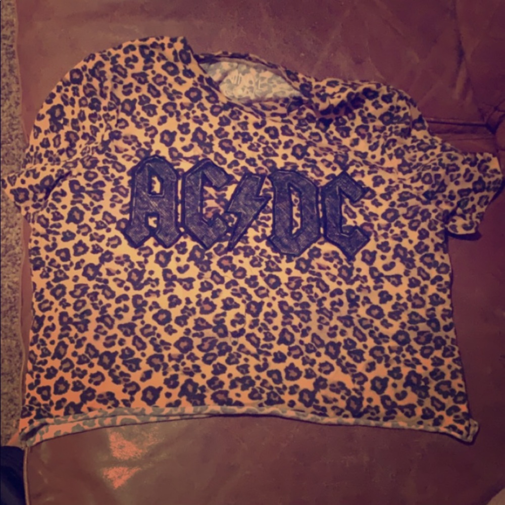New AC/DC crop top